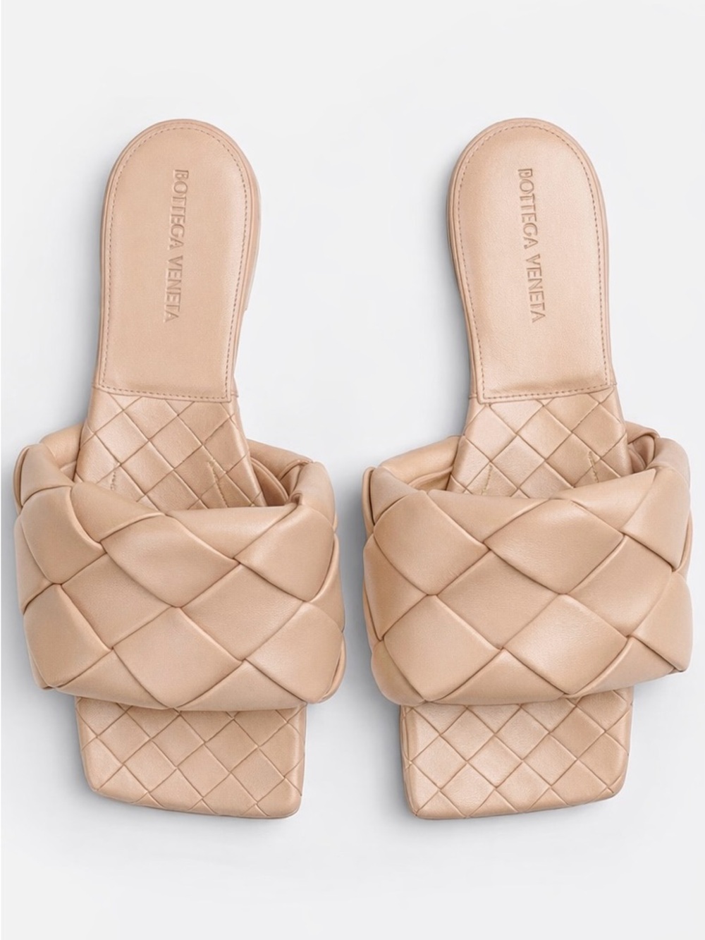 Bottega Veneta Lido Flat Sandals (39)